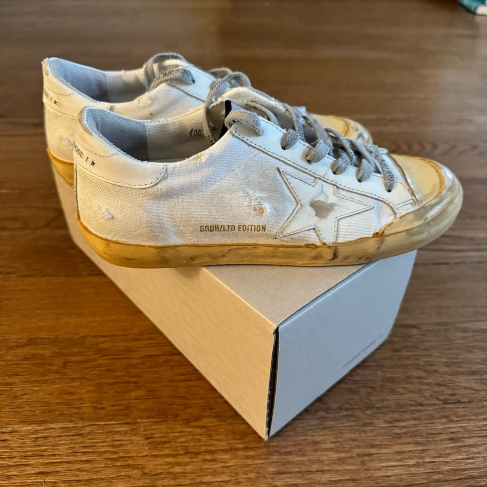 Golden Goose White Superstar - Picture 2 of 7